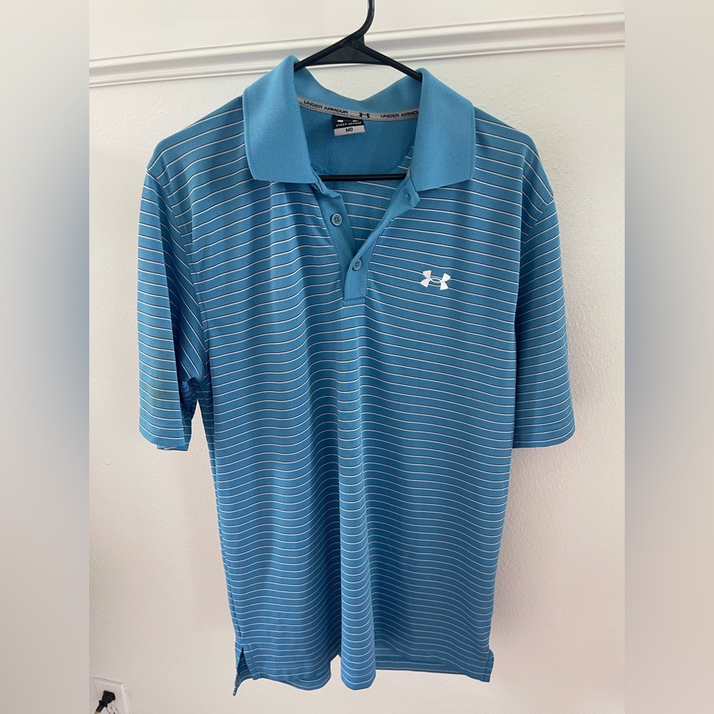 Under Armour Blue Performance Polo Shirt